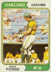 1974 Topps Baseball Cards      420     Ray Fosse